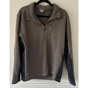 Vintage 90’s Nike Men's ACG Therma-Fit‎ Fleece Jacket Brown Size Large